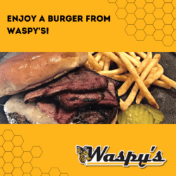 Featured image for a blog featuring delicious burgers available at Waspy's Truck Stop in Audubon and Templeton, IA.