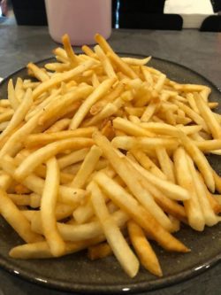 fries from the feed mill