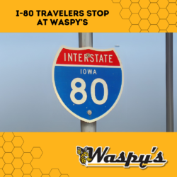 I-80 Travelers Stop at Waspy's
