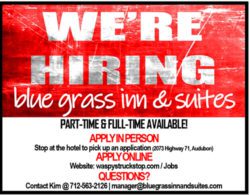Help wanted Hotel