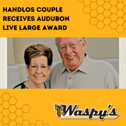 The Handlos are the winners of the live large award. Pictured here.