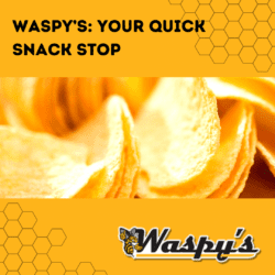 Stop by Waspy's for a quick snack or anything else you need on your road trip!