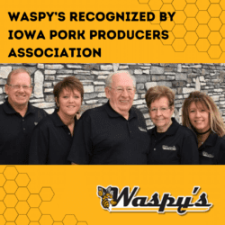 Iowa pork producers Waspy's Handlos Family