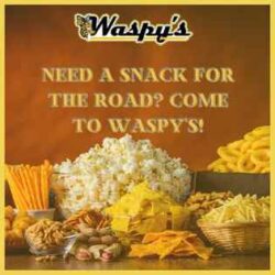 Need Snacks for the Road? Come to Waspy's! blog banner