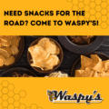Need Snacks for the Road? Come to Waspy's! blog banner