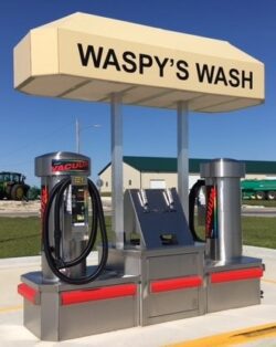 gas pump at waspys