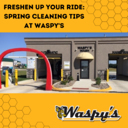 Featured photo for blog "Freshen Up Your Ride: Spring Cleaning Tips at Waspy's"