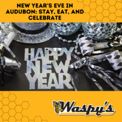 Featured image for blog "New Year’s Eve in Audubon: Stay, Eat, and Celebrate"